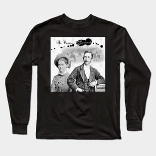 An Outlaw's Journal (collage) Long Sleeve T-Shirt